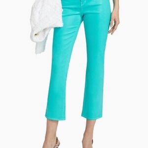 L'AGENCE Tati High-Rise Crop Micro Bootcut Jeans Size 26 NWOT MSRP $275